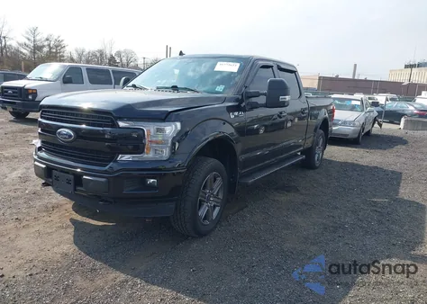2020 Ford F-150 Lariat z USA, uszkodzony, nr VIN 1FTFW1E57LFC70041